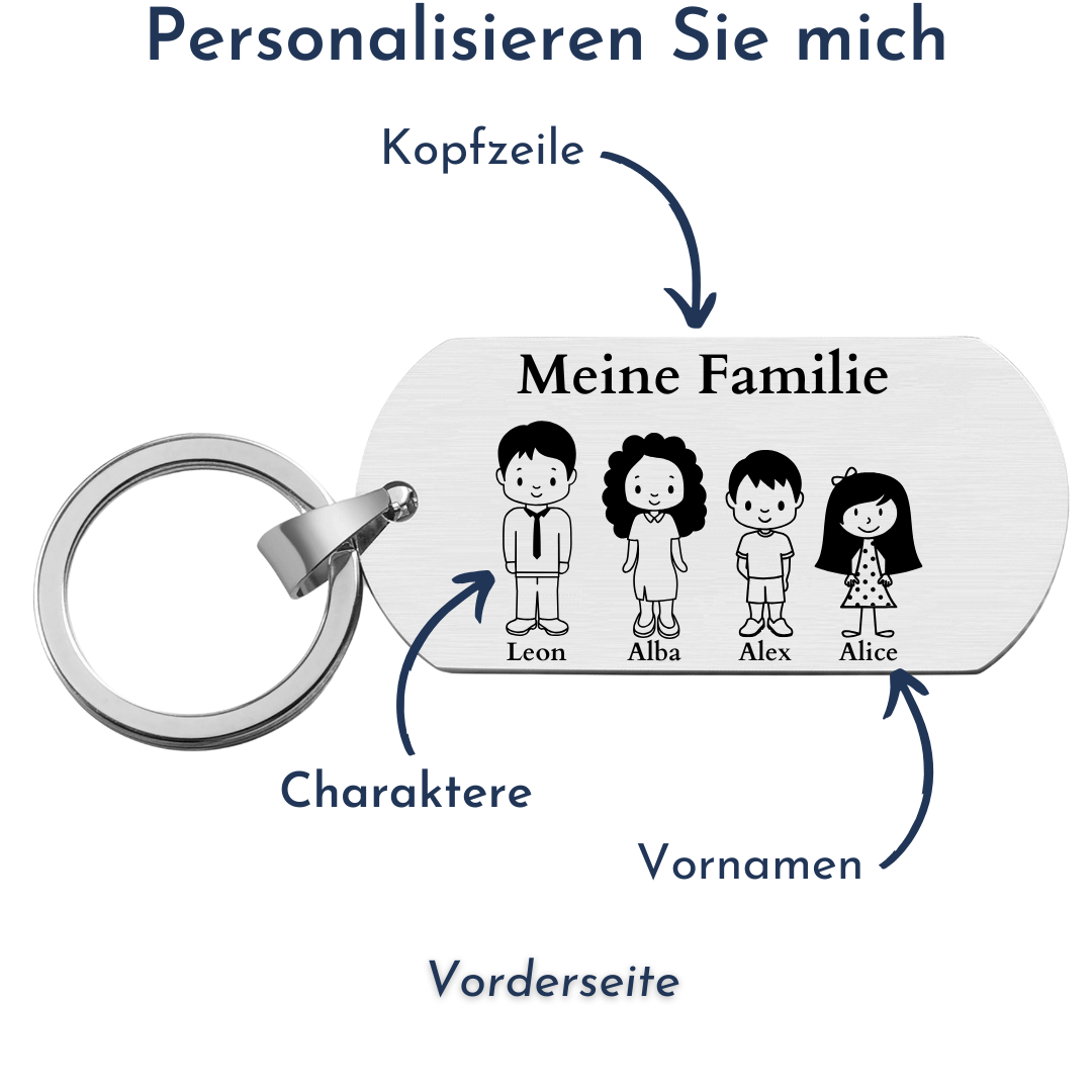 Frohe Weihnachten - Meine Familie in Liebe