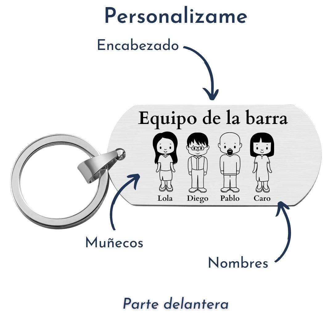 Equipo de la barra