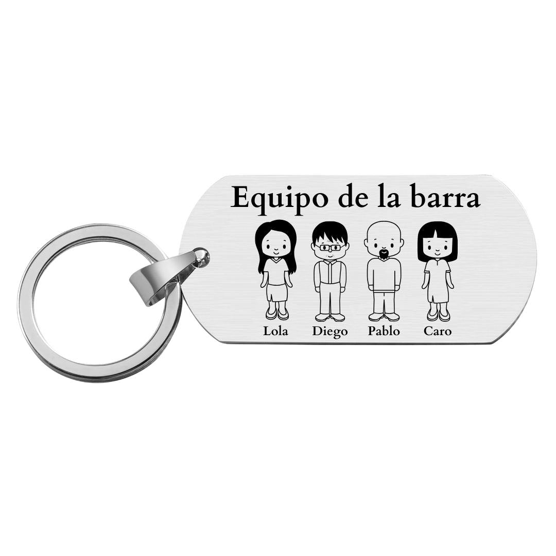 Equipo de la barra